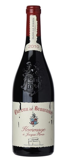 CHATEAU DE BEAUCASTEL HOMMAGE À JACQUES PERRIN 2010 柏卡斯特堡創辦人紀念酒